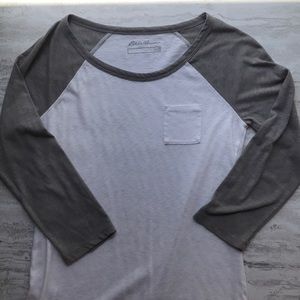 Eddie Bauer 3/4 Length Shirt